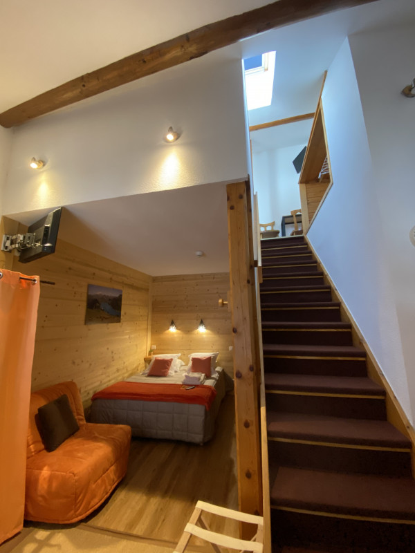 belle chambre en duplex au coeur de Beaufort - © hotel_Grand_Mont belle chambre en duplex au coeur de Beaufort