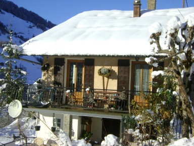 chalet hiver