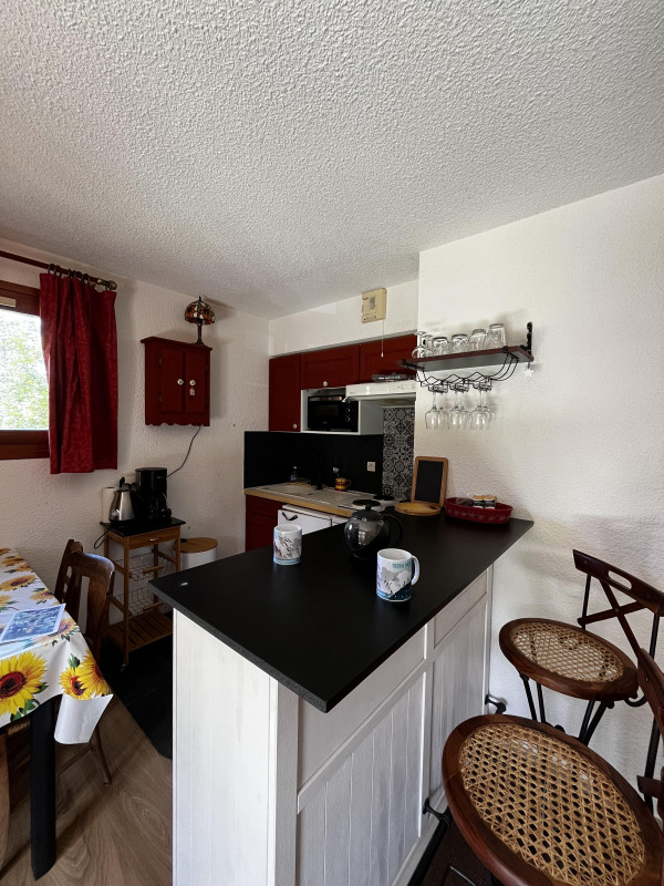 Appartement 2 pièces 2 personnes - CAT01_Arêches-Beaufort - © coin cuisine Appartement 2 pièces 2 personnes - CAT01_Arêches-Beaufort