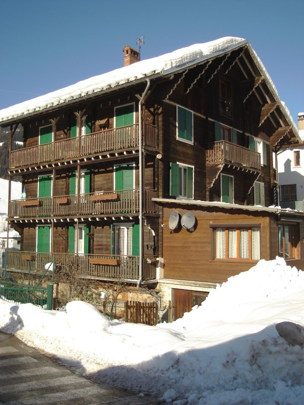 chalet en hiver - © perrier chalet en hiver