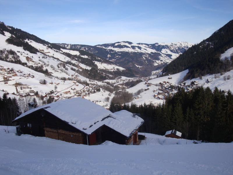 vue du chalet