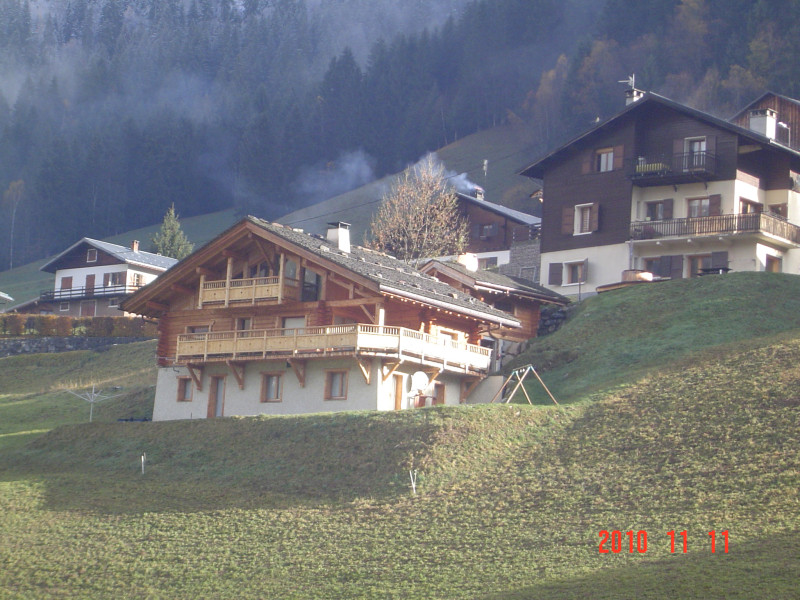 chalet en été chalet en été