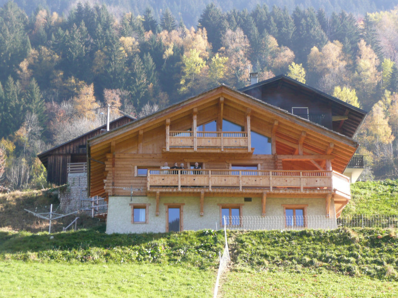 chalet en été chalet en été