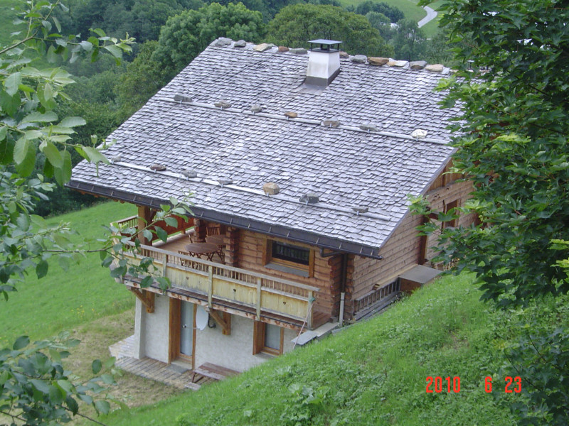 chalet en été chalet en été